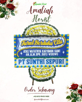 Papan Bunga Duka di Dempo
