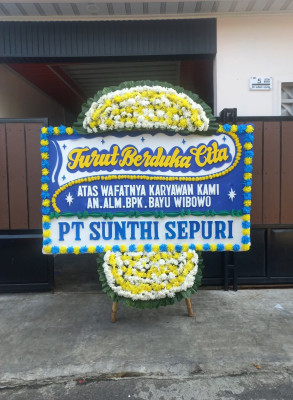 Papan Bunga Duka di Dempo